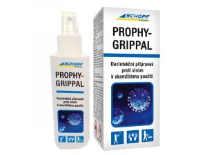 Prophygrippal - dezinfekce vzduchu v místnostech a povrchů proti virům