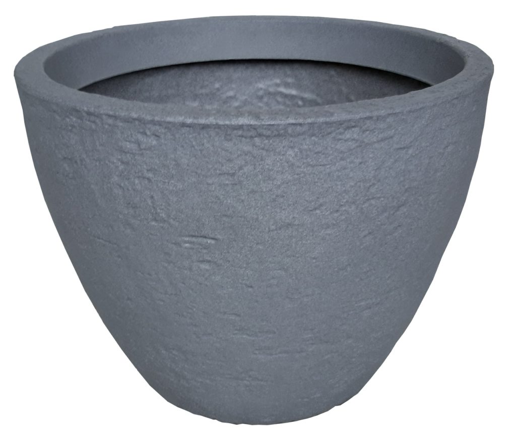 Kvetinac Stone O 50 Cm Vyska 38 Cm Sedy Garden Servis Opava